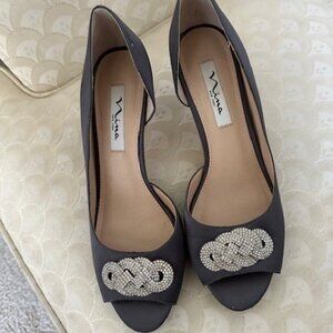 evening shoes and clutch